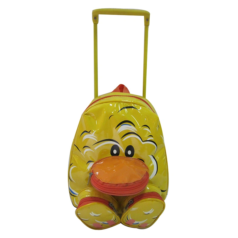 Latest Design Printed PVC Trolley Child Cartoon School Bags