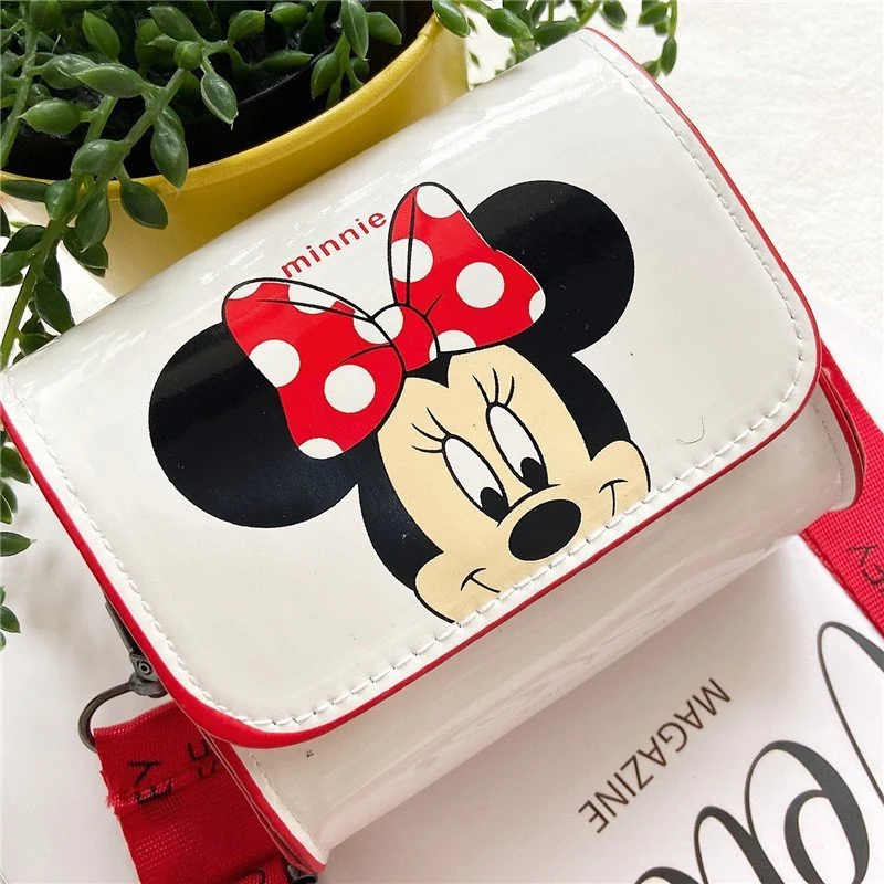 Small Crossbody Handbag Square Cartoon Kid Purse Lady Bag