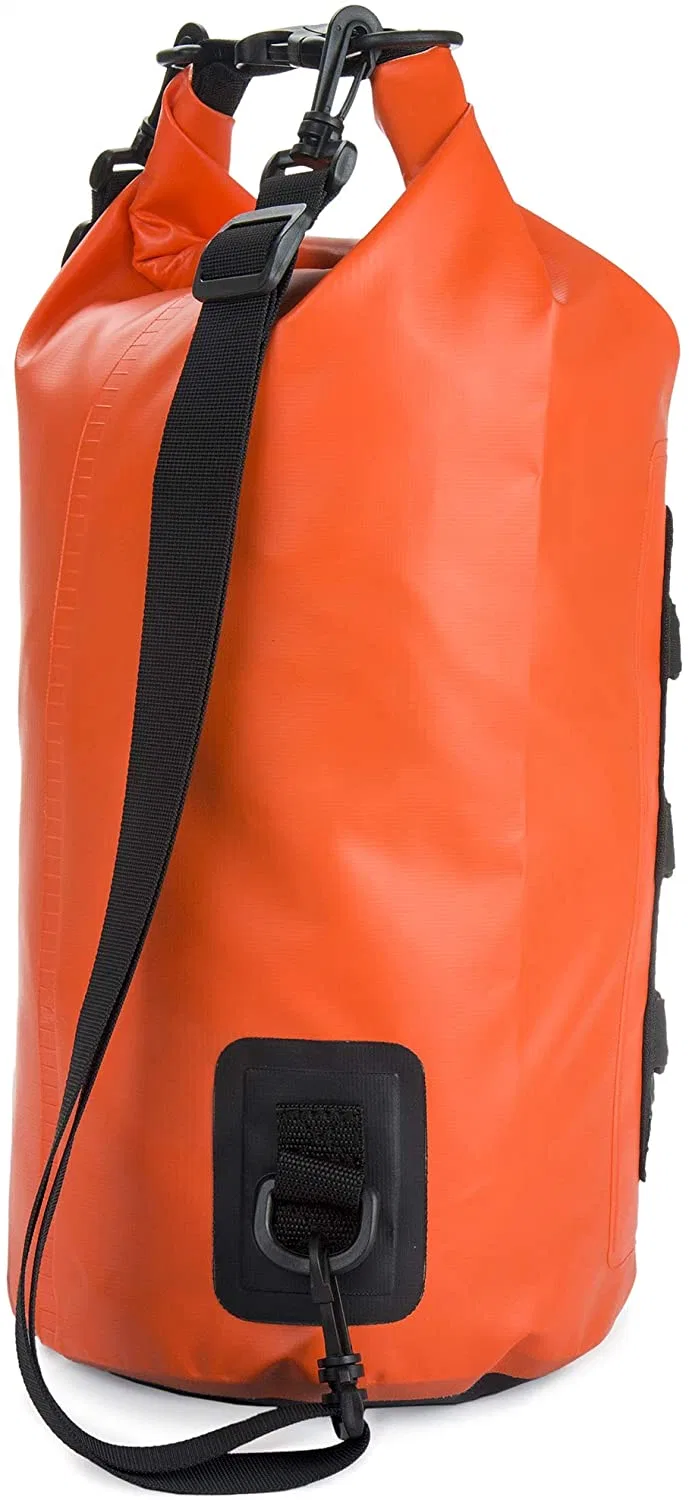 Waterproof Dry Bag Backpack Roll Top Stuff Sack with Shoulder Straps