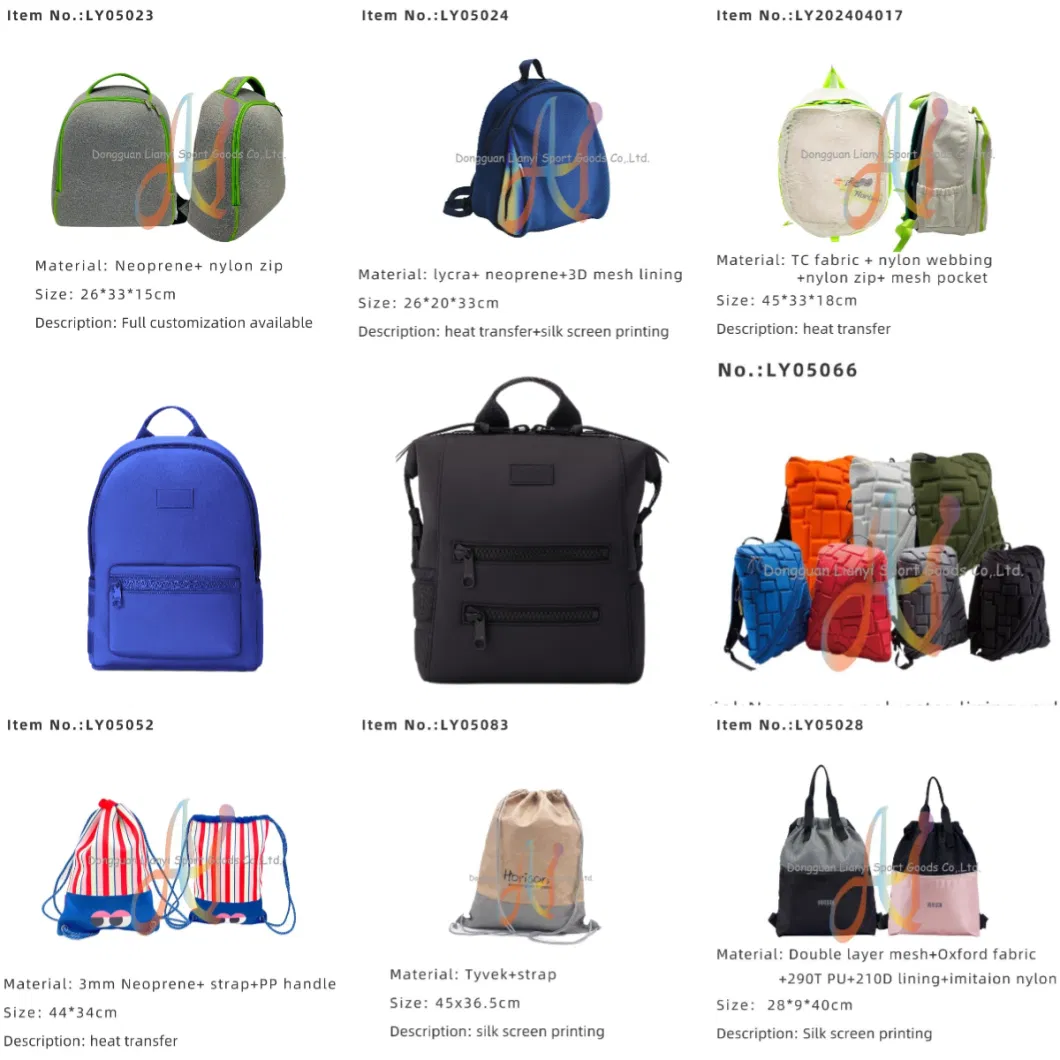 Manufacturer Directly Custom Casual Backpack Large Capacity School Bag for Everyday Carry College Book Storage Pack