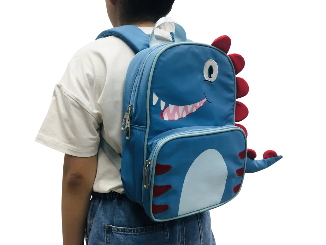 Kids Lightweight Cute Cartoon Dinosaur School Backpack Bag for Boys Girls