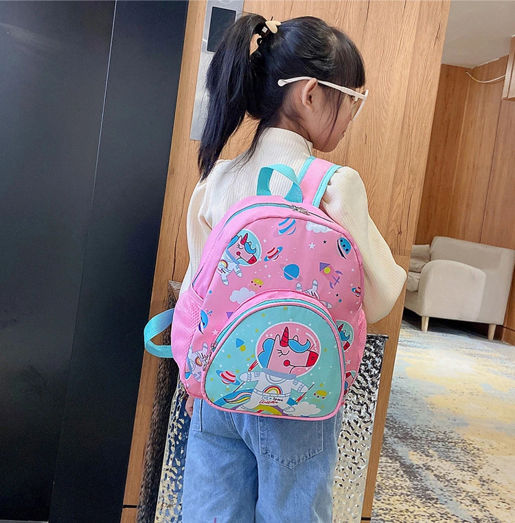 Wholesale Cheap Price Light Bookbags Cute Girls Cartoon School Backpack Bag Children Trendy Kindergarten Schoolbag for Kids