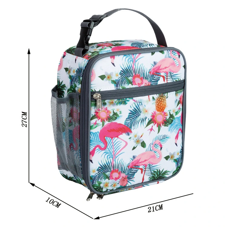 New Full Color Printing Thermal Insulation Cooler Bag Kids Lunch Box Bag