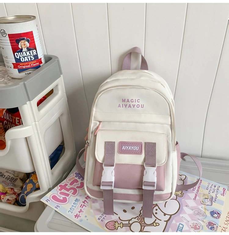 Instagram Mini Fragrant Style Girl Backpack Leisure Outdoor Travel Fashion Student Backpack