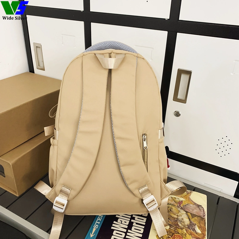 Wide Silver Factory Price Fashionable Youth Children Sublimation Schoolbag