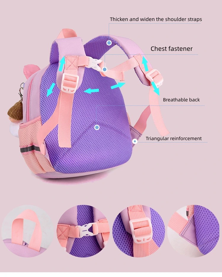 2023 Cute Children School Bag Backpack for Boys and Girls