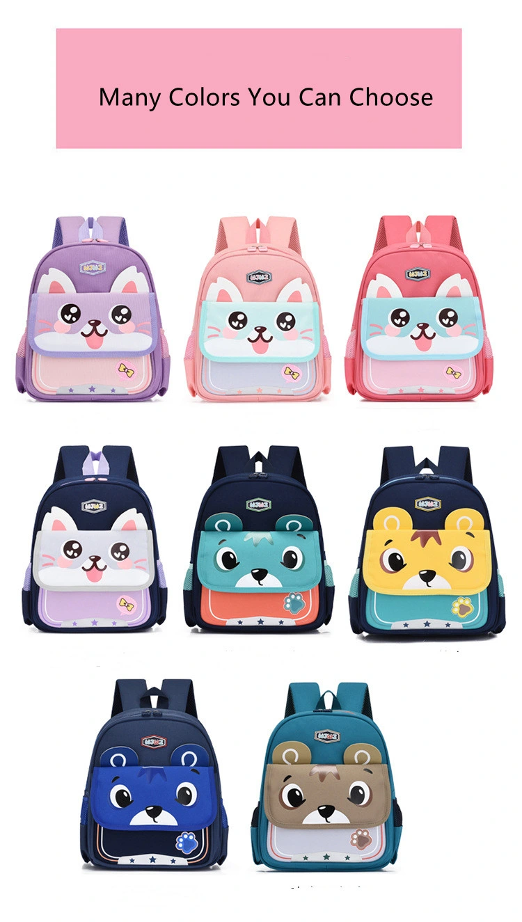 OEM Custom Cute Cartoon Schoolbag Kindergarten Backpack