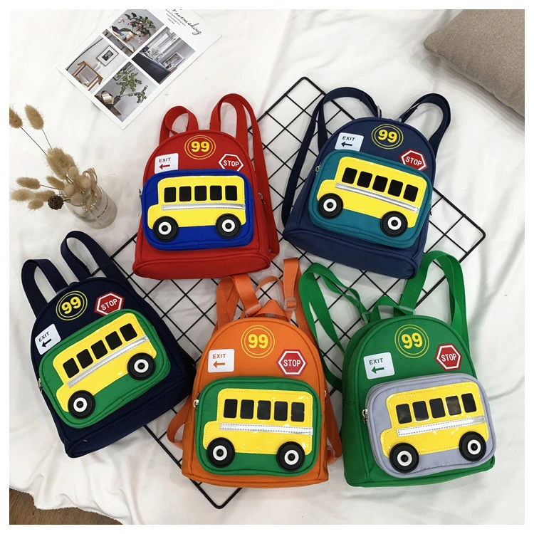 Preschool Backpack for Kids Boys Toddler Backpack Car School Bookbags