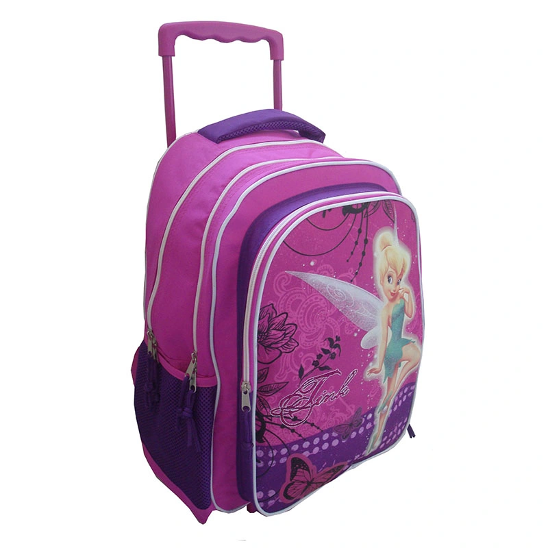 Purple Children Girls School Book Bag Backpack