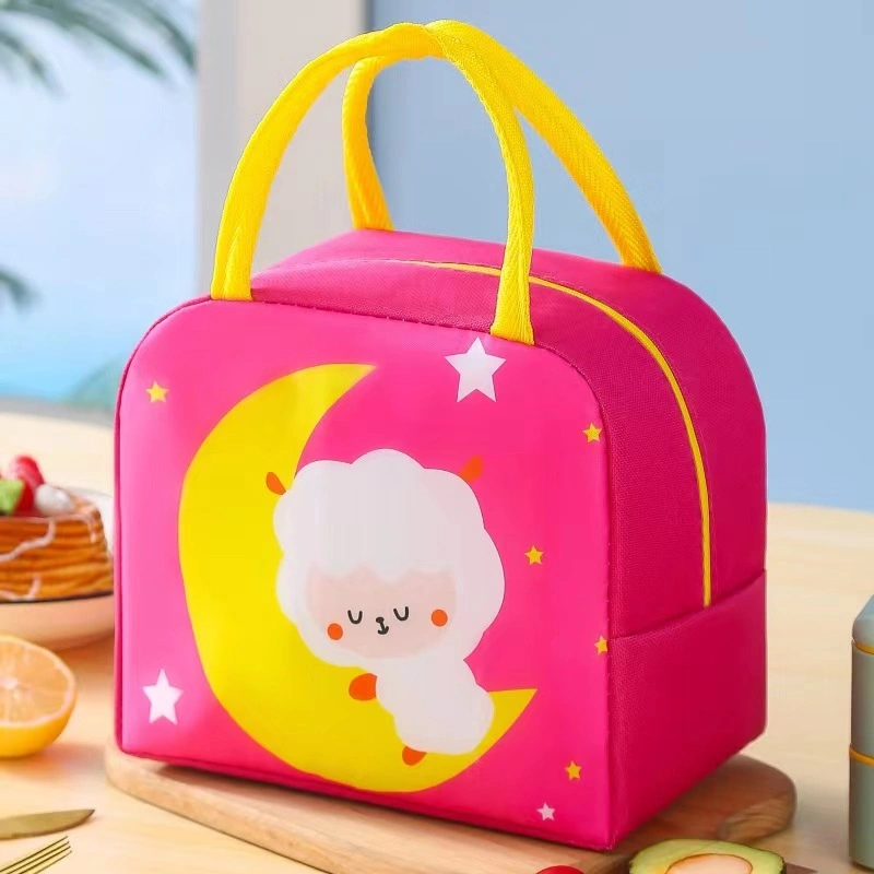 Aohea Insulated Lunch Bag for Kids Bento with Handle Lunch Bag Good Quality Leakproof Food Container Stainless Steel Bento Lunch Box Food Container