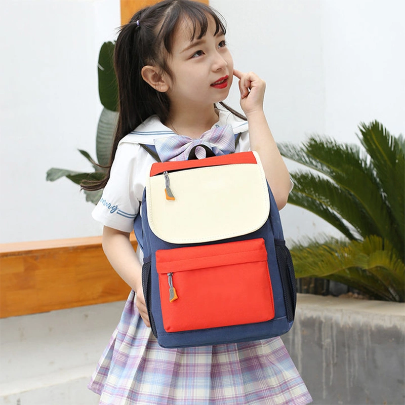 Colorful Custom Logo Oxford Girls Boys Children Bookbags Backpacks for Kids