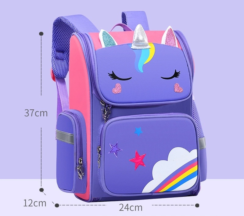 Customization Waterproof Child Kids School Bags Durable Boy Girl Unicorn School Bags