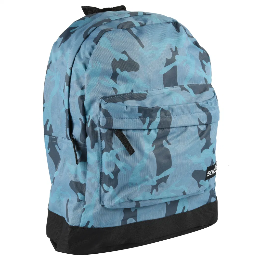 380t Camouflage Color Customized Polyester Boys Man Bag Backpack