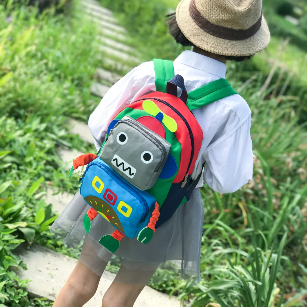 Cool Innovative Children Cartoon Backpack Schoolbag for Little Boys