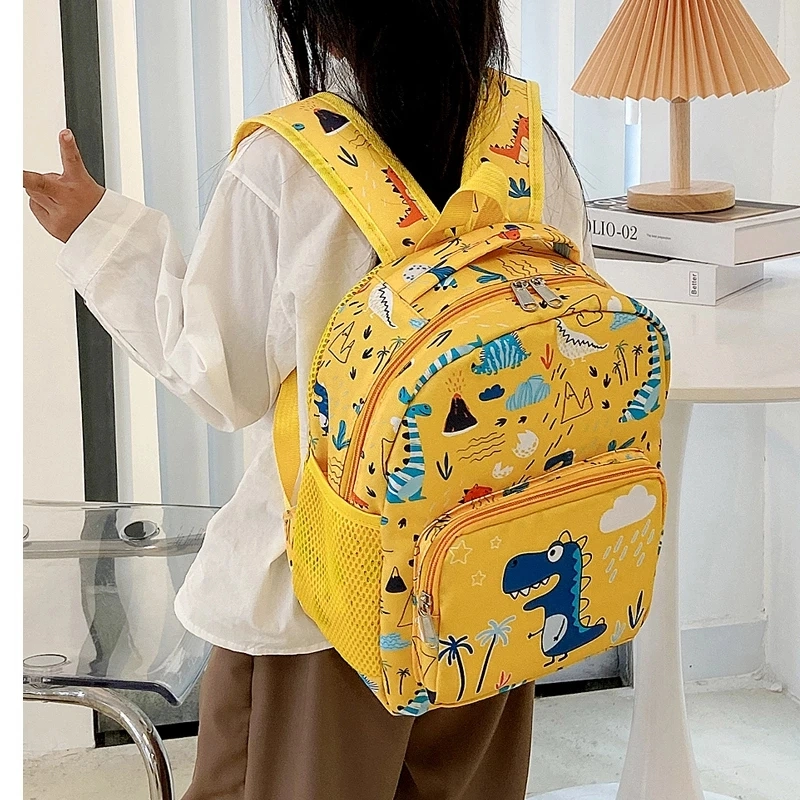 2022 Cartoon Children Schoolbag Cute Dinosaur Unicorn Backpack for Boys Girls Kids School Bags Kindergarten Preschool Baby Bag