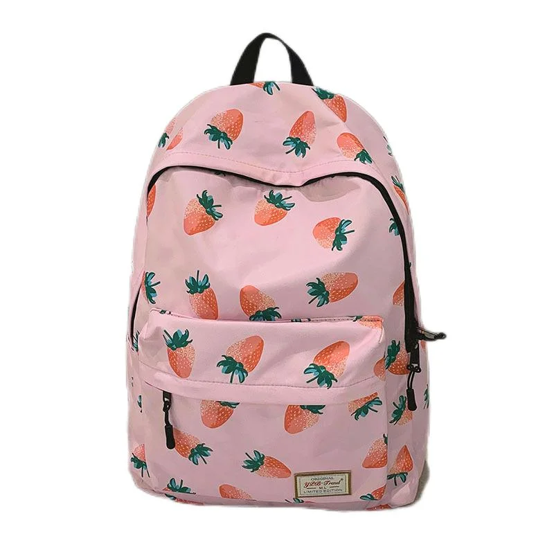 2023 New Custom Cute Aesthetic Backpack Teens Girls Bookbags School Bag