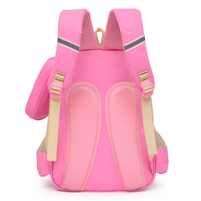 Customize Logo Cartoon Wear-Resistant Load-Reducing Schoolbag Bookbag Knapsack Mochila Backpack Children Kids Student Rucksack Polyester Nylon Oxford School Bag