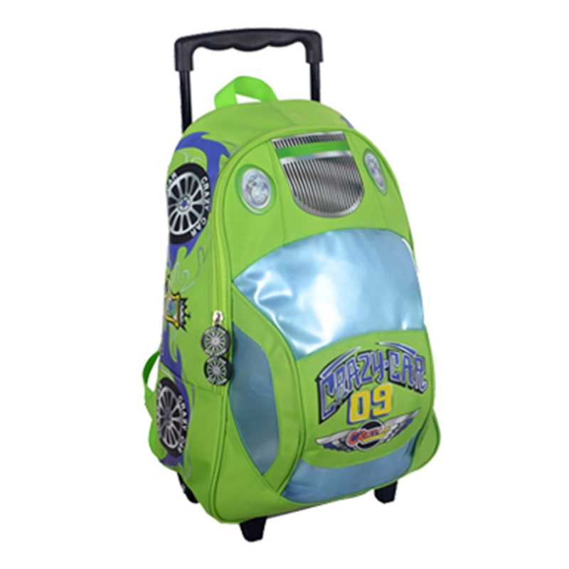 Wholesale Car Shape Kids Hard Protective Trolley School Backpack