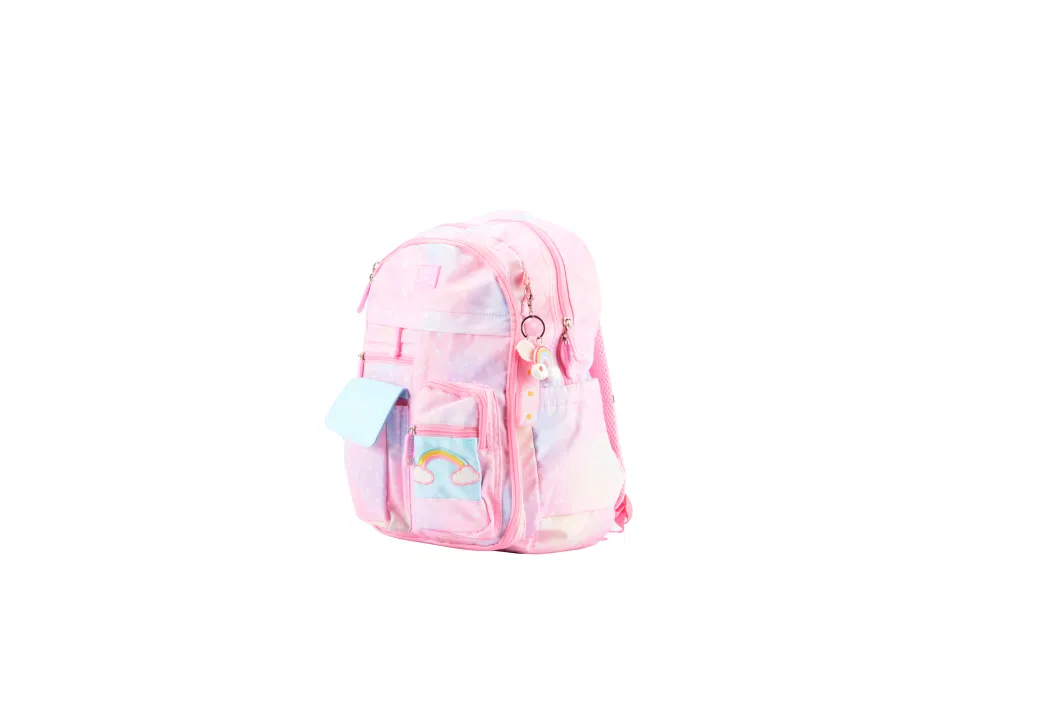 2022 Fashion Cartoon Girls Backpack Large Capacity Waterproof School Bags Student Kids Bookbag