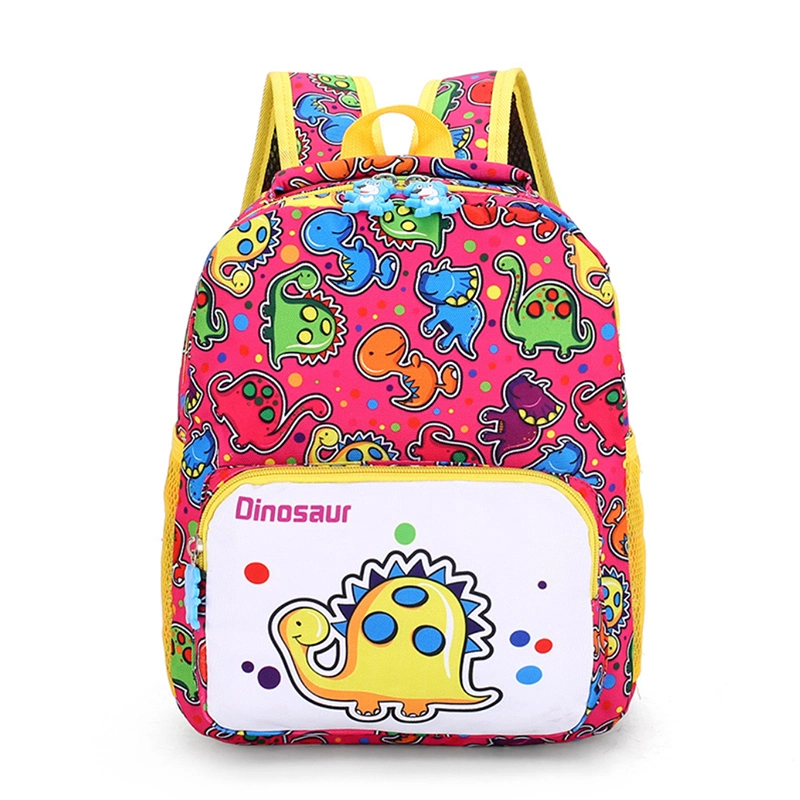 Hot Sale New Fashion Cute Toddler Backpack Custom Kid School Bag Cartoon Oxford Cloth Backpack Kids School Pink Backpacks