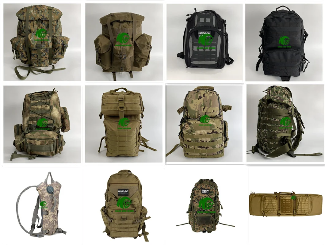 Kango Bionic Tactical Military Outdoor Hiking Waterproof Sports Multi-Cam Backpack