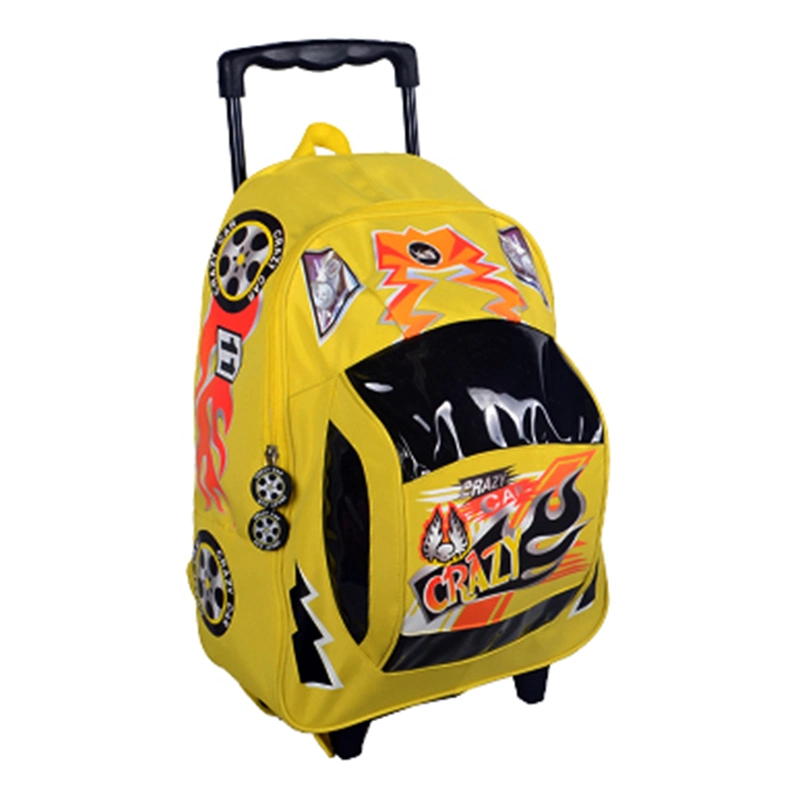 Wholesale Car Shape Kids Hard Protective Trolley School Backpack