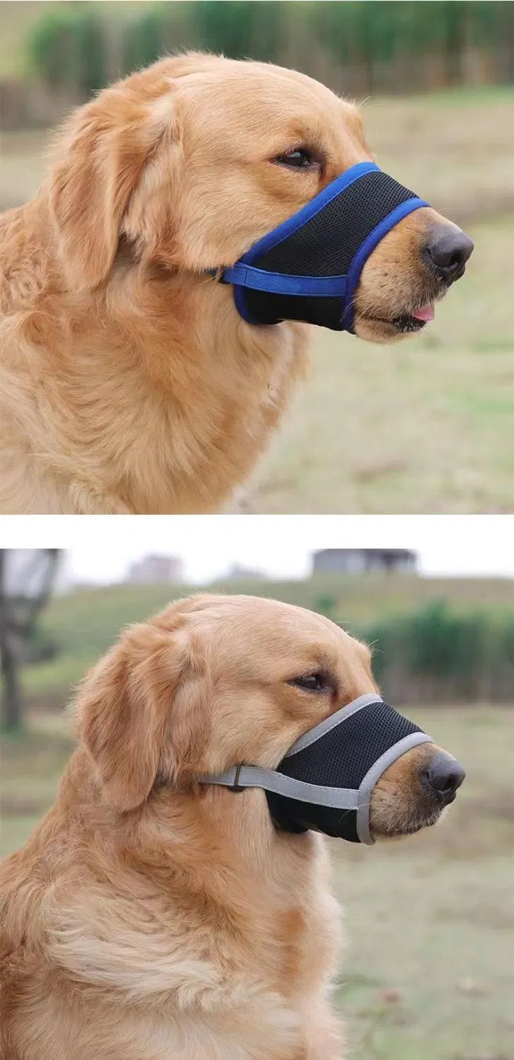 Dog Muzzle Anti-Bite Anti-Barking Can Drink Anti-Eating Mask Pet Anti-Barking Device Golden Retriever Teddy Small and Medium-Sized Dog Mouth Cover