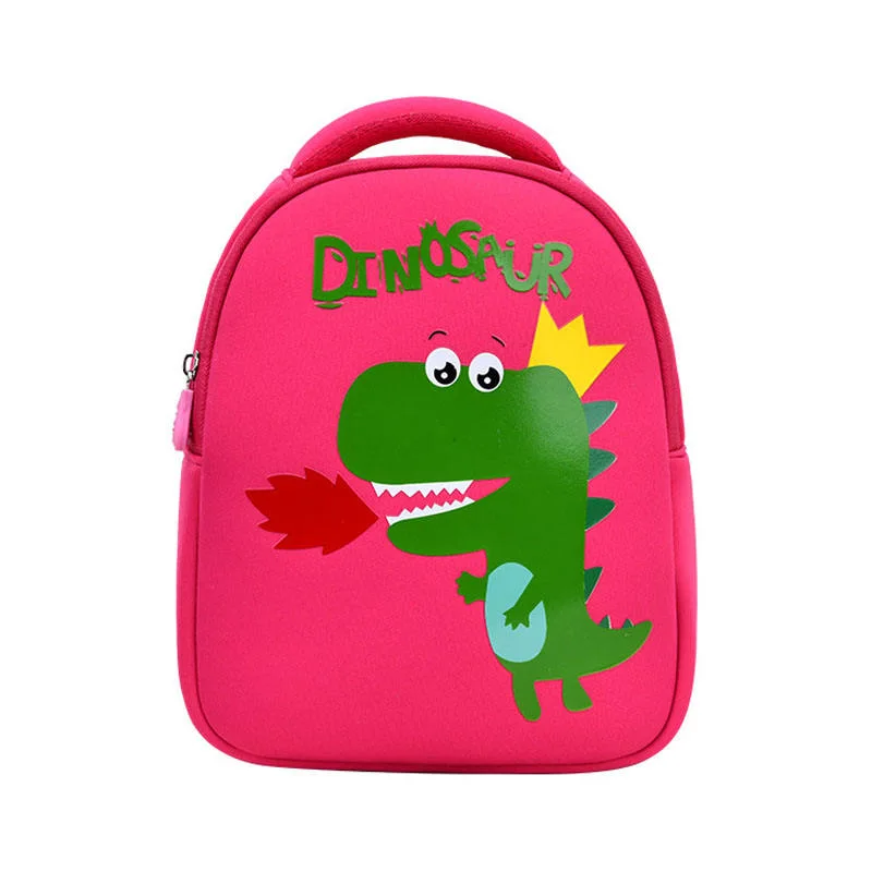 Popular Cartoon Cute Dinosaur Mochila School Bookbags Daily Kids Schoolbag