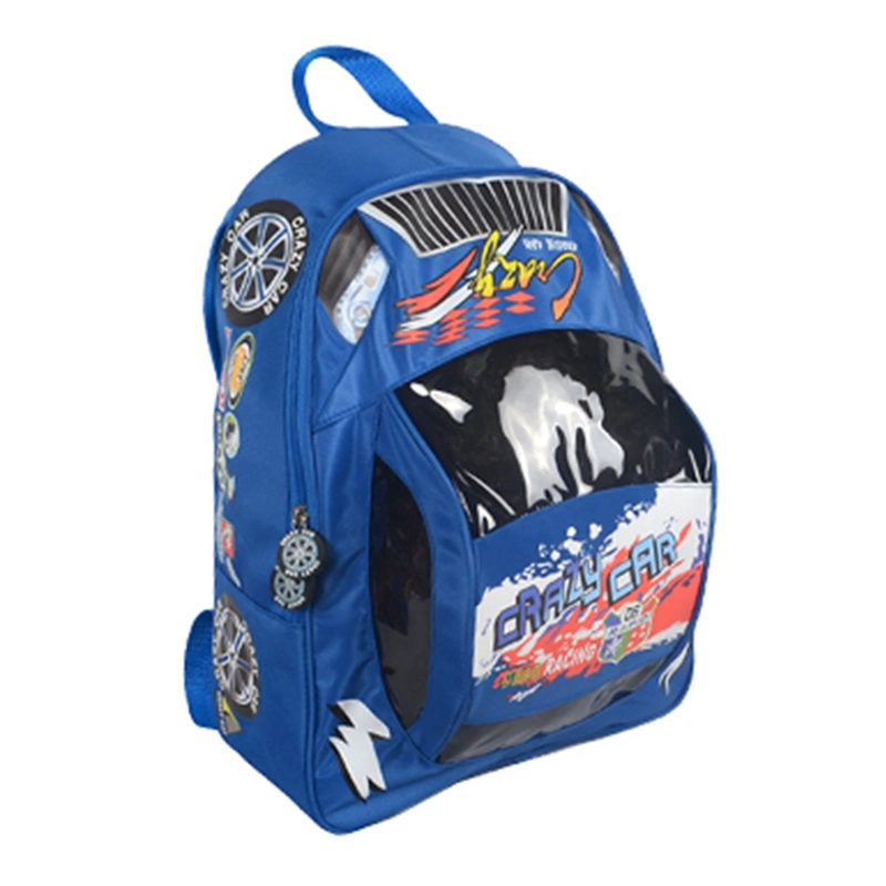 Late Design Car Silk Screen School Bags Collection Backpack