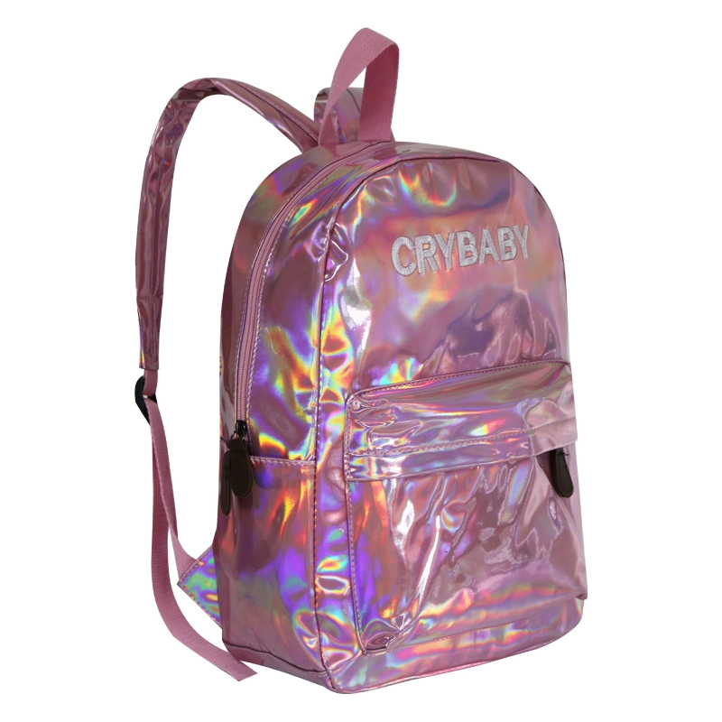 Women&prime; S Kids Pink Mini Glitter Fancy School Bag Backpack for Teen Girls