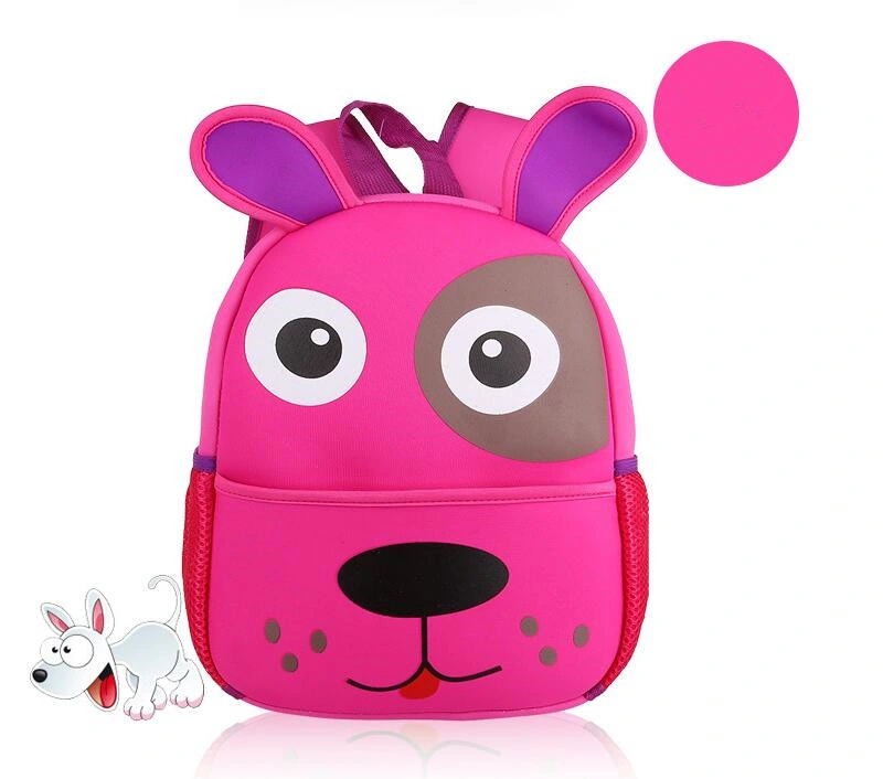 Little Kid Toddler Backpack Baby Boys Girls Kindergarten Pre School Bags Neoprene Cartoon Backpacks for Children 3-7 Years Old