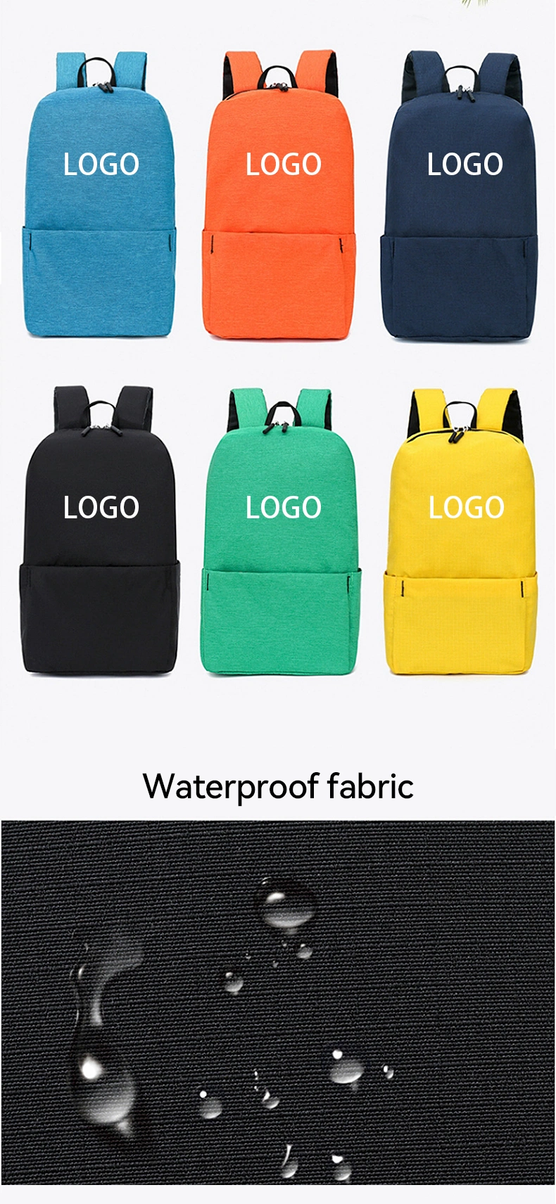 Hot Sale Teens Light-Weight Children Schoolbag Backpack Kids Bag School Bags Black Color Backpack