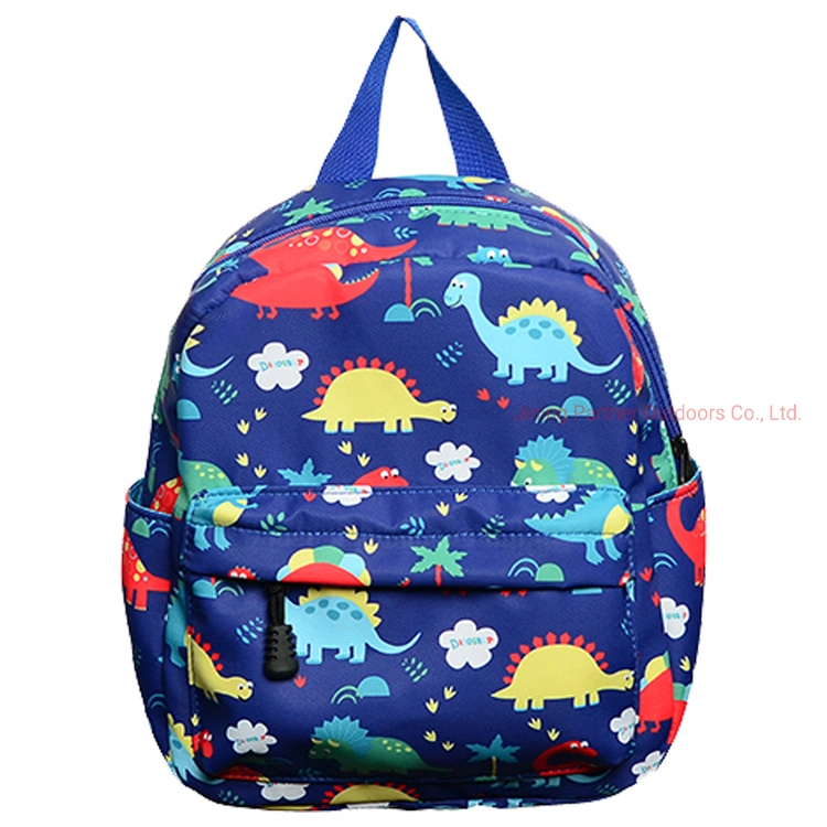 Promotional Custom Polyester Printed Kids Back Pack Cheap Cartoon School Bag Youth Sublimation Backpack