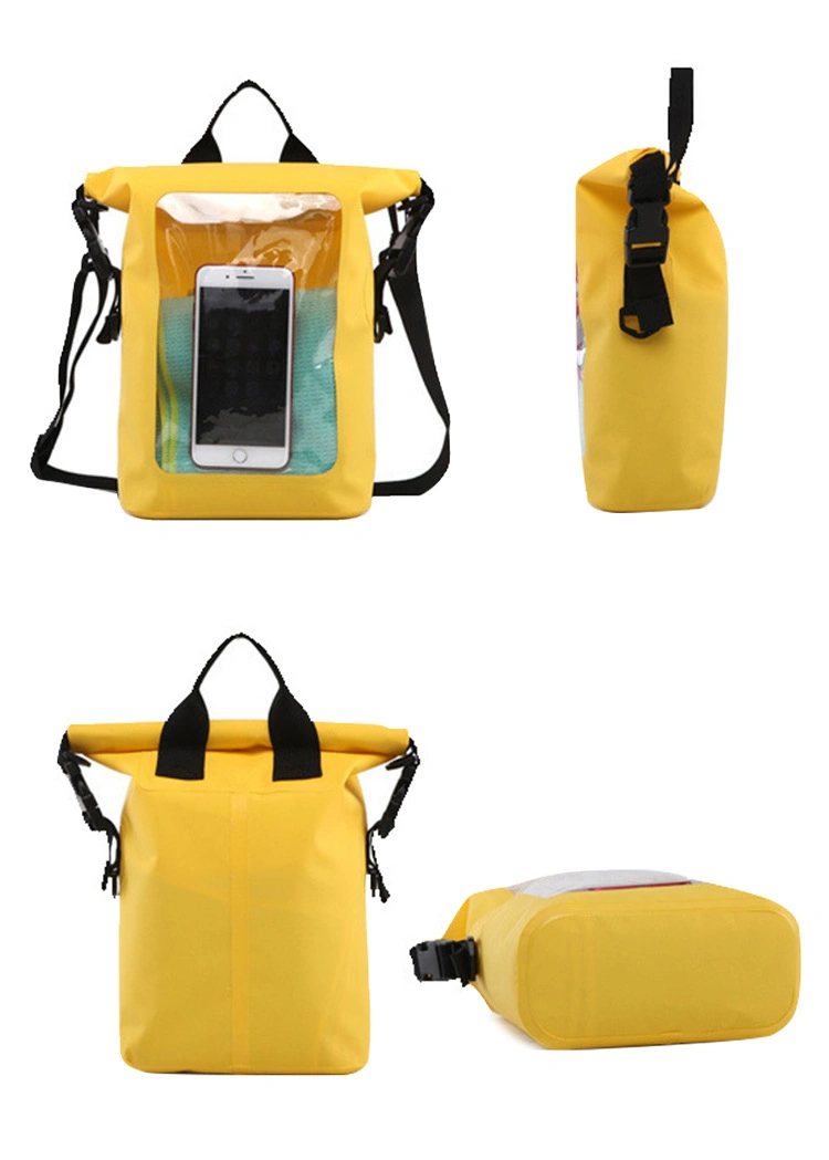 Outdoor Waterproof Dry Backpack Water Floating Bag Roll Top Sack for Kayaking