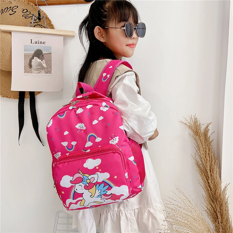 2022 Cartoon Children Schoolbag Cute Dinosaur Unicorn Backpack for Boys Girls Kids School Bags Kindergarten Preschool Baby Bag