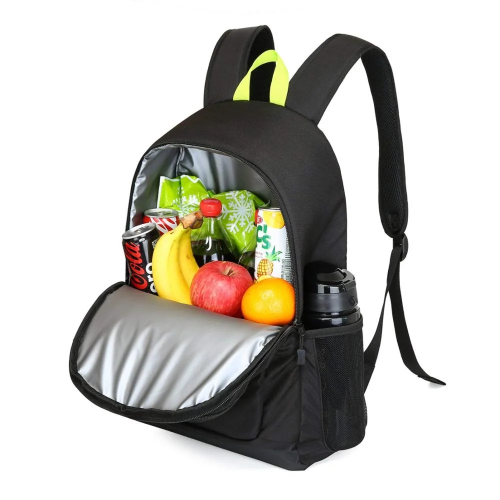 Custom Child Lunch Cooler Backpack Kids Children Insulated Travel Bag