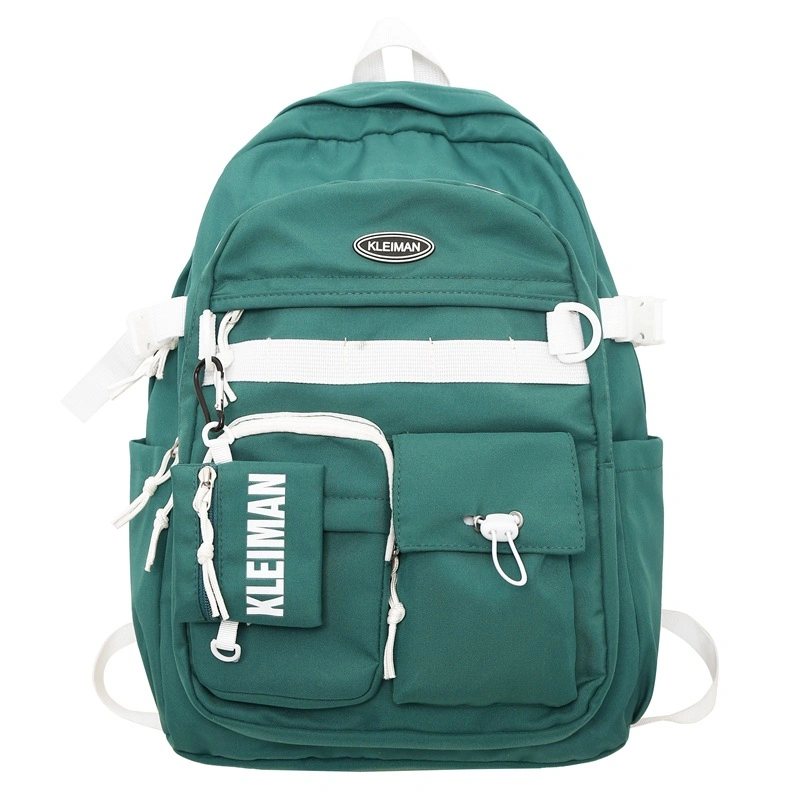 Custom High Quality Stylish Model Factory Wholesale Backpack for Students Polyester School Bag