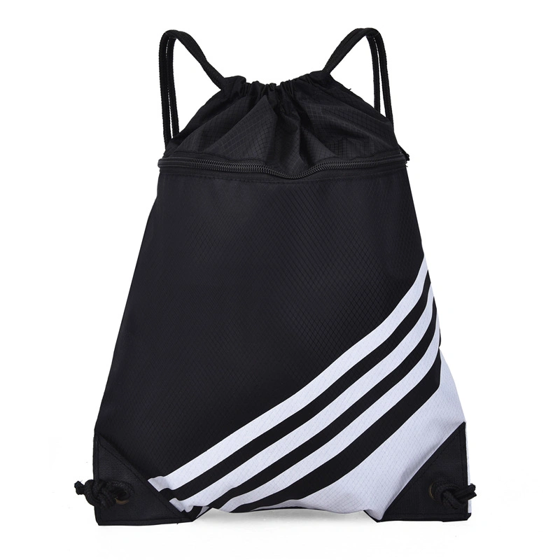 Drawstring Sport Bag Large Heavy Duty Reusable Canvas Gym Sports Outdoors Swimming Sack