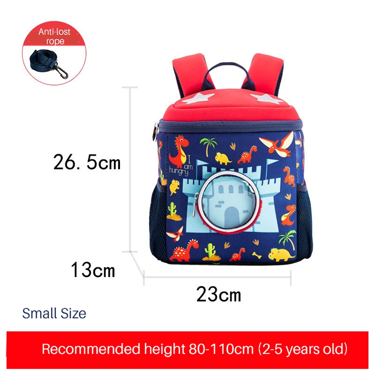 2022 Hot Sale Pink Home Cartoon Bag Multifunction Design Student Backpack Innovative Custom Neoprene Backpack Girls Book Bag