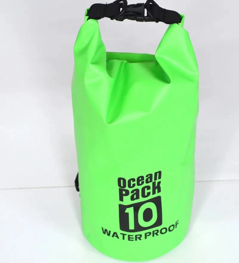 OEM Wholesale Custom Boating Surfing Fishing PVC Waterproof Backpack Outdoor Dry Bag Sack for Sport