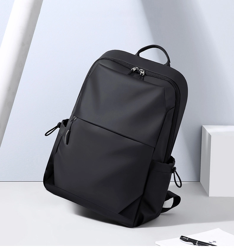 Back Pack Male Black Youth Student Schoolbag Waterproof 15.6 Inch Business Laptop Backpack