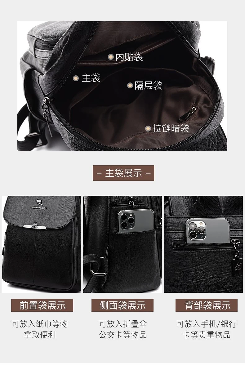 Wide Silver Wholesale Casual Backpack School Girl Replicas Bags Back Bag