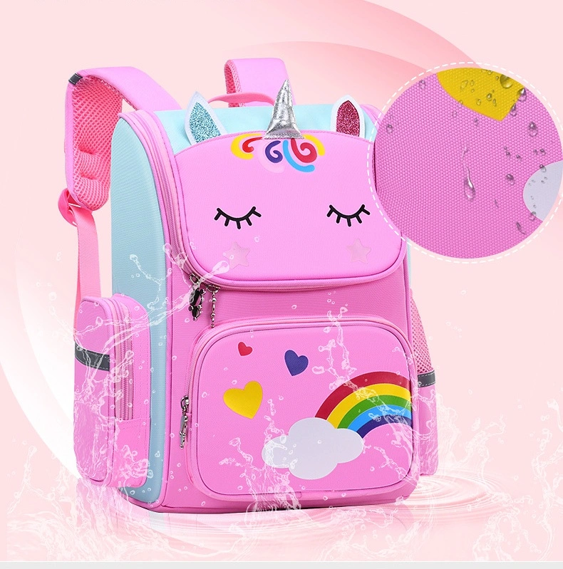 Customization Waterproof Child Kids School Bags Durable Boy Girl Unicorn School Bags