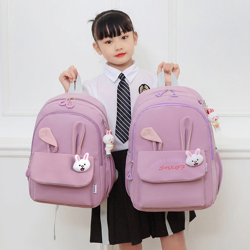 Kids Cartoon Backpack Toddler Girls Oxford School Bag Cute Cartoon Animal Preschool Gift for Educational Learning