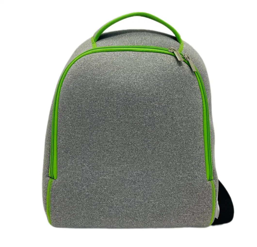 Youthful Neoprene School Backpack Fun Designer Colors Spacious Perfect for Students Trendy Teens and School Fashion Statements