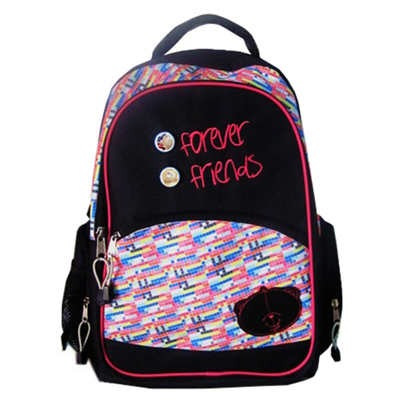 Casual Daypack Allover Printed School Trolley Book Bags for Girls