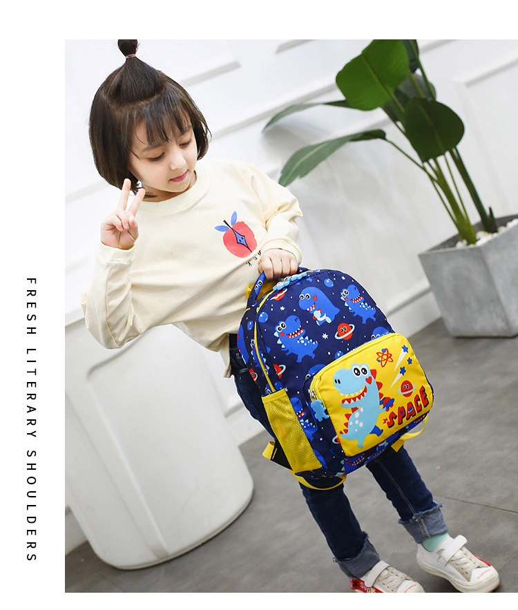 Kids Cartoon School Bags Custom Children&prime;s Bookbags