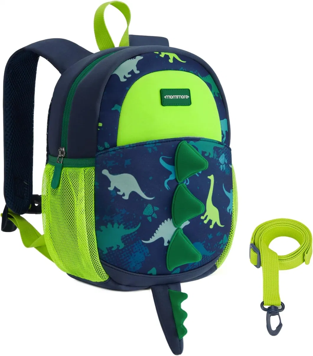 Toddler Backpack, Kids Backpack with Leash, Dinosaur Backpack for Boys Cute 3D Cartoon Preschool Kindergarten Backpacks