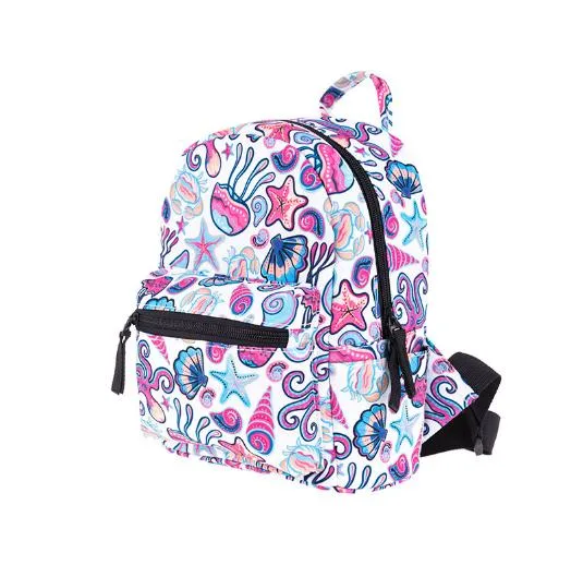 Wholesale Fashion Oxford Cloth 3D Digital Printing Shoulder Bag Children Cute Small Mini Backpack School Bag for Kids