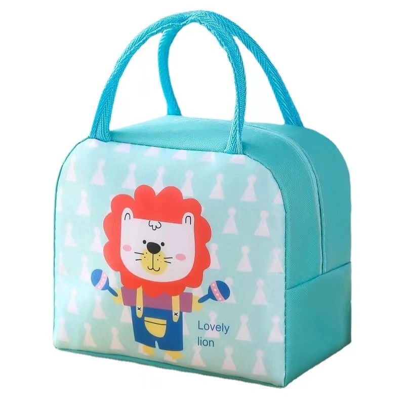 Aohea Insulated Lunch Bag for Kids Bento with Handle Lunch Bag Good Quality Leakproof Food Container Stainless Steel Bento Lunch Box Food Container